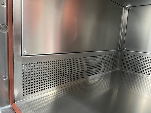 传递窗箱体圆弧